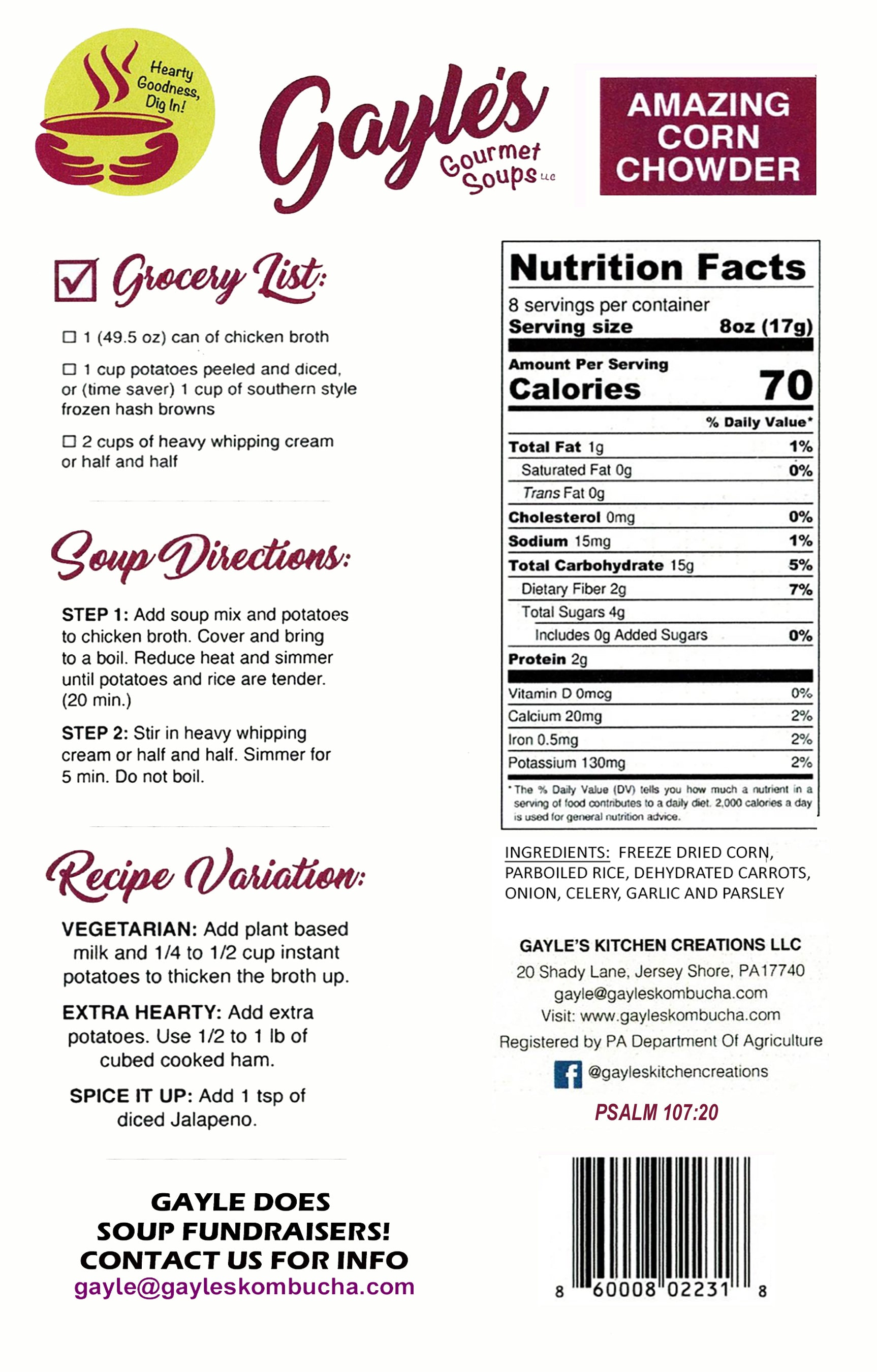 Amazing Corn Chowder