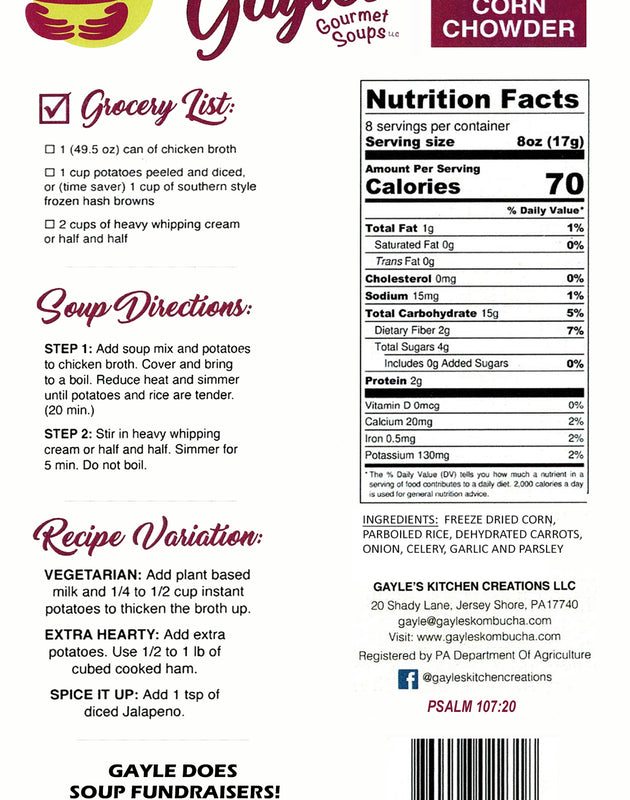 Amazing Corn Chowder