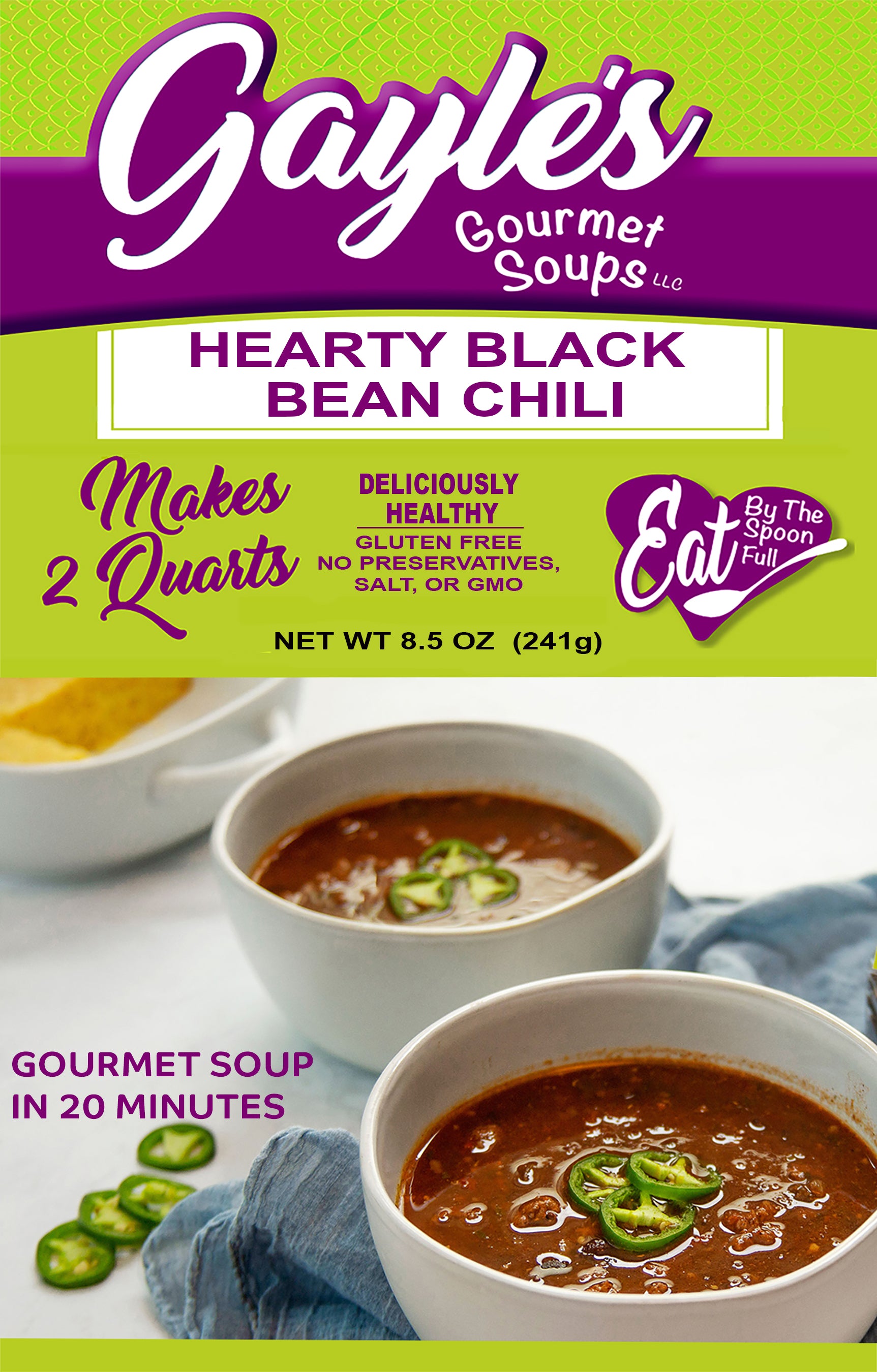 Hearty Black Bean Chili